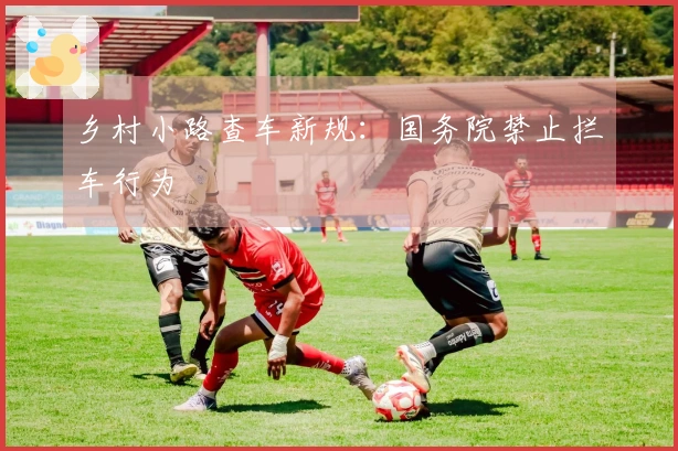 乡村小路查车新规：国务院禁止拦车行为
